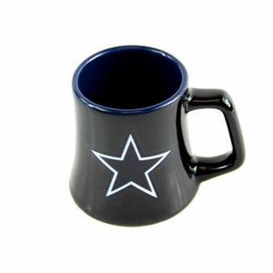 DALLAS COWBOYS NFL TEAM CERAMIC SHOT GLASS/MUG 2 OZ SERIES #2 NEW NFL LICENSED